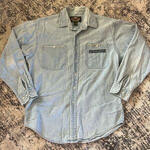 Harley Davidson denim shirt